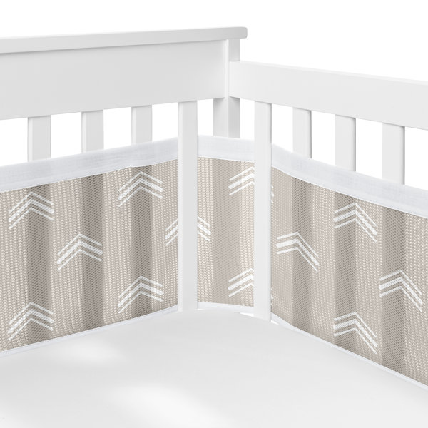 Sweet Jojo Designs Geometric Crib Mesh Liner Wayfair